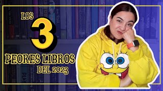 📚TOP 3 PEORES LIBROS 2023👎🏻 [upl. by Ardy]