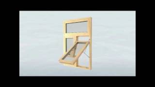 Triple Glazed top Swing Window [upl. by Roice]