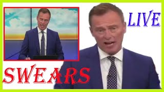 GB News presenter Martin Daubney swears live on air in painfully awkward viral blunder [upl. by Stempien]