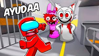 ESCAPA DE LA PRISION DE SPRUNKI😱SPRUNKI BARRYS PRISON RUN ROBLOX [upl. by Newcomer]