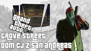 GTA 5 Grand Theft Auto V  Grove Street Dom CJ Gdzie jest Jak się dostać  Ciekawostki [upl. by Anihsat]