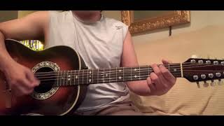 Queen ‘39 cover Ovation 1755 custom balladeer12 string [upl. by Ayvid2]