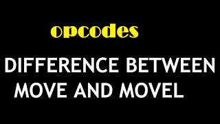 DIFFERENCE BETWEEN MOVE AND MOVEL in RPGLE AS400 [upl. by Jesse]