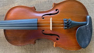 SOLD Old Maggini Violin 1211 DARK POWERFUL Tone Take a listen [upl. by Girish]