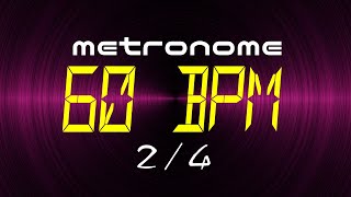 metronome 60 BPM 24 [upl. by Edrei]