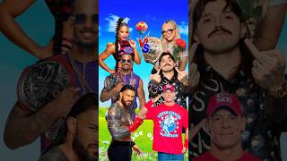 Roman Reigns Montez ford Bianca Belair vs Liv Morgan Dominic Mysterio John Cena 😈😱 shorts wwe [upl. by Emelen]