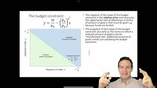 Chapter 7  Screencast 71  The budget constraint and the utilitymaximizing consumption bundle [upl. by Addis]