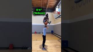 Shortest Pro Dunker EVER viral [upl. by Nivlek]