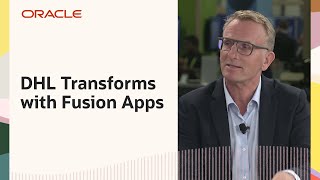 Oracle TV CloudWorld 2024 DHL Benefits from Integrated Suite of Oracle Fusion Applications [upl. by Eelessej595]