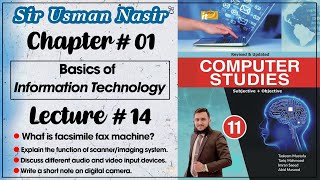 Facsimile fax machinefunction of scanneraudio and video input deviceseducationuptoclass12 [upl. by Oslec232]