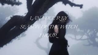 Lana Del Rey Season of The Witch 1 Hour Loop [upl. by Maurise]