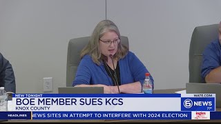 Board of Education member sues Knox County Schools [upl. by Akinet661]