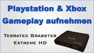 Playstation amp XBOX Gameplay Aufnehmen  Grabster Extreme HD  Giveaway [upl. by Atnamas166]