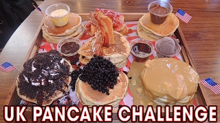 Infamous 21 PANCAKE CHALLENGE in Manchester [upl. by Hgierb]