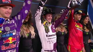 Supercross 250 Main Event Anaheim 2 Round 3 2018 [upl. by Philender]