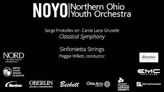 quotClassical Symphonyquot Prokofiev  NOYO Sinfonietta Strings [upl. by Yrag]