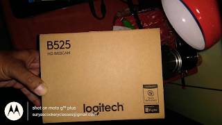 Should you buy Logitech B525 Webcam  Review amp Unboxing [upl. by Ayimat]