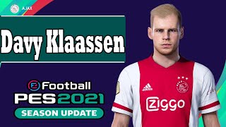 Davy Klaassen PES 2021 [upl. by Demaria]