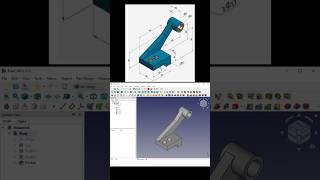 FreeCAD Part Modeling Tutorial 63 Short [upl. by Stelle194]