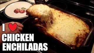 Chicken Enchiladas Recipe  How To Make Authentic Chicken Enchiladas [upl. by Milburn]