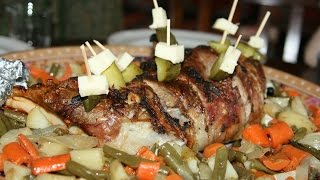 Gigot dAgneau  Leg of Lamb  فخذ الخروف المشوي في الفرن [upl. by Osugi]