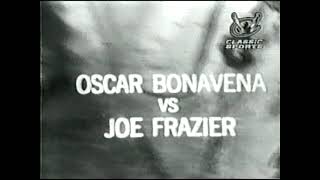 Joe Frazier vs Oscar Bonavena I Full Fight Classic Sports Frazier Dropped New York1966 [upl. by Yenar]