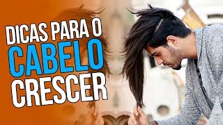 Dicas para o CABELO CRESCER  Bate Papo sobre Cabelo Grande Masculino com Mikaell Gama DicasMM 🔴 [upl. by Entruoc]