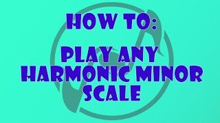 How to Play the Harmonic Minor Scale on the Piano  Learn How to Play Piano [upl. by Naujaj]