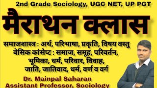 Jharkhand lady supervisor  Sociology Meaning perspective Society Group Caste Family Marriage [upl. by Oicnaneb851]