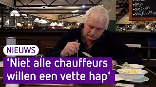 Wegrestaurants na vijf uur open voor vrachtwagenchauffeurs Elke dag een vette hap is ook niks [upl. by Ostler]