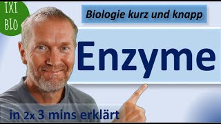 Enzyme  Alles Wichtige für das Abi in 2x3 Minuten einfach erklärt  Biologie kurz und knapp [upl. by Eiffub334]