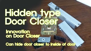 50 hidden type door closer [upl. by Gordy]