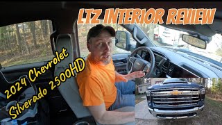 2024 Chevrolet 2500HD LTZ Interior Review  With Gideon Seats [upl. by Jacqueline]