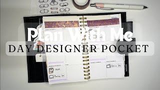 Plan With Me ft Pocket Day Designer [upl. by Poulter]