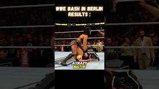 What happened at WWE Bash In Berlin 2024  wwe bashinberlin [upl. by Eidnyl]