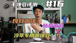 【手冲豆评测16】良致咖啡 ｜ 杨梅葡萄 ｜ 冷萃专用咖啡豆？ [upl. by Baecher]