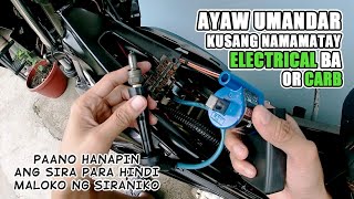 PAANO ALAMIN KUNG SIRA ANG SPARK PLUG IGNITION COIL AT CDI NG KAHIT ANONG MOTOR  IWAS GASTOS [upl. by Leonerd]