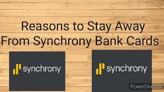 people ask Why is Synchrony Bank so bad [upl. by Annod2]