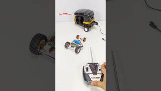 DC Motor car powered by remote Control  Remote wali car  remote car with DC motorDC motor project [upl. by Gredel]