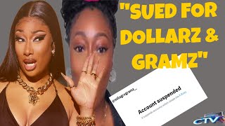 Rapper quotMegan Thee Stallionquot SUES Mob Radio Aka Milagro Gramz For HARASSMENT She Bout To Join TORY [upl. by Elrem658]