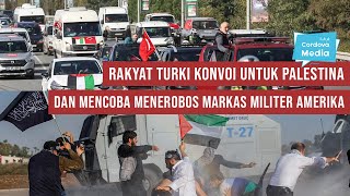 Rakyat Turki Berbondongbondong Mencoba Menerobos Masuk Markas Militer Amerika [upl. by Nyllewell500]