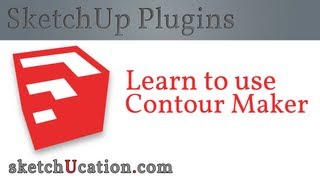 SketchUp Plugin Tutorial  Contour Maker [upl. by Bower]