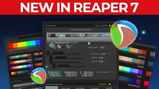 NEW Theme Adjuster in REAPER 7  Finally HERE [upl. by Itin]