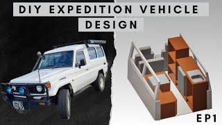 Concept design for a DIY overland vehicle Troopy build EP1 [upl. by Aleda]