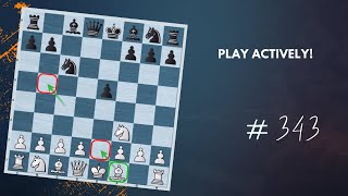 Crush a Scandinavian Gambit with Active Play 1e4 d5 2ed5 c6  Daily Lesson with a GM 343 [upl. by Siol]