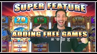 Brian gets 2 SUPER FEATURES on 5 Frogs Slot Machine ✦ Brian Christopher Slots [upl. by Worthy269]