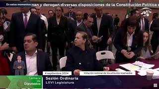 EN VIVO  Continuación de la Sesión Ordinaria del 3 de septiembre de 2024 [upl. by Egidio]