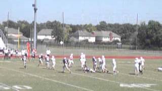 Falcon 67 yd rush Klein Oilers vs Tomball Patriots [upl. by Serrell]