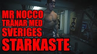 Linus Carlén tränar strongman med Johannes Årsjö [upl. by Gnoud888]