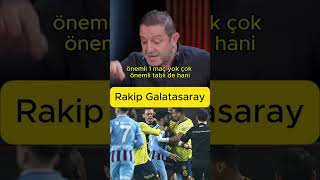 Rakip Galatasaray  Nihat Kahveci shorts tsfb trabzonspor fenerbahçe josemourinho [upl. by Lahcim805]